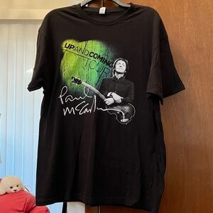 PAUL McCartney Up & Coming tour shirt